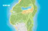 Mapa de la millitary objetos en GTA 5