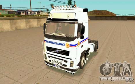 Volvo FH16 Globetrotter TRANSALLIANCE para GTA San Andreas