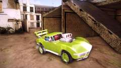 Chevrolet Corvette drag para GTA San Andreas