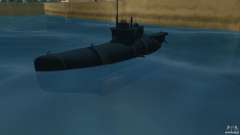 Seehund Midget Submarine skin 2 para GTA Vice City