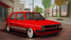 Volkswagen Golf MK1 Red Vintage para GTA San Andreas