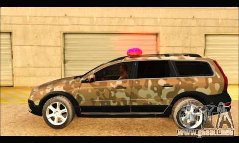Volvo XC70 Camo para GTA San Andreas