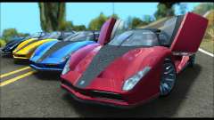 Grotti Cheetah v3 (GTA V) (SA Mobile) para GTA San Andreas
