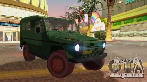 Mercedes-Benz G Wolf Croatian Army para GTA San Andreas