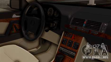 Mercedes-Benz W140 500SE 1992 para GTA San Andreas