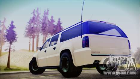 GTA 5 Declasse Granger FIB SUV para GTA San Andreas