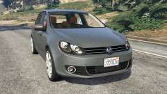 Volkswagen Golf Mk6 v2.0 para GTA 5