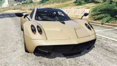 Pagani Huayra 2013 v1.1 [black rims] para GTA 5