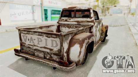 GTA 5 Slamvan Stock PJ2 para GTA San Andreas