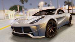 GTA 5 Dewbauchee Seven 70 SA Lights para GTA San Andreas