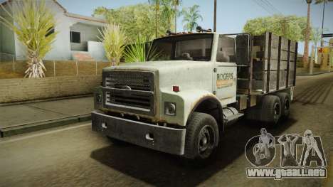GTA 5 Vapid Scrap Truck v2 para GTA San Andreas