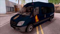 Mercedes-Benz Sprinter Spanish Police para GTA San Andreas