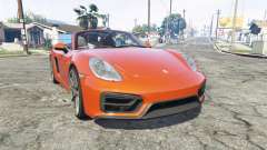 Porsche Boxster GTS (981) v1.2 [replace] para GTA 5