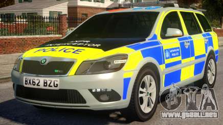 Skoda Octavia Bromley Area para GTA 4
