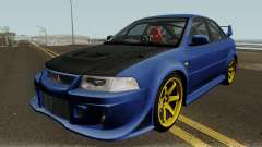 Mitsubishi Evolution VI Edited para GTA San Andreas