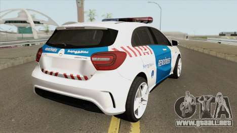 Mercedes A45 AMG Magyar Rendorseg para GTA San Andreas