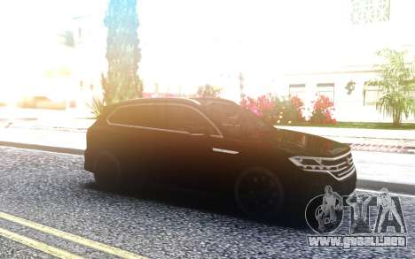 Volkswagen Touareg 3.0 TFSI EN 340 л.с. La tracc para GTA San Andreas