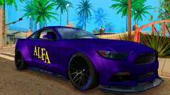 Ford Mustang GT Liberty Walk 2015 Purple para GTA San Andreas