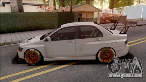 Mitsubishi Lancer Evolution IX Clinched para GTA San Andreas