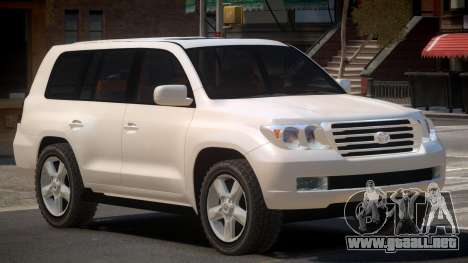 Toyota Land Cruiser 200 V1.0 para GTA 4