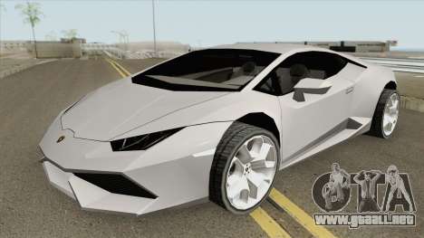 Lamborghini Huracan LP610-4 (SA Style) 2014 para GTA San Andreas