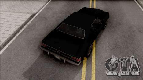 Ford Gran Torino 1974 Black para GTA San Andreas