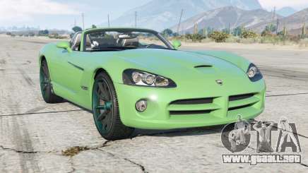 Dodge Viper SRT-10 Roadster (ZB I) 2005 para GTA 5