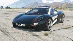 McLaren MP4-12C Hot Pursuit Policᶒ para GTA 5