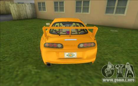 2F2F Toyota Supra para GTA Vice City