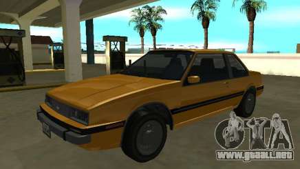 1988 Chevrolet Cavalier Coupe para GTA San Andreas