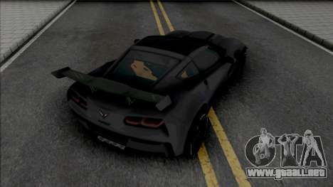Chevrolet Corvette ZR1 Grey para GTA San Andreas