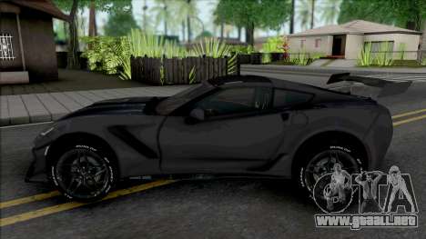 Chevrolet Corvette ZR1 Grey para GTA San Andreas