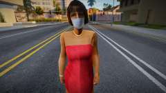 Hfyri en una máscara protectora para GTA San Andreas