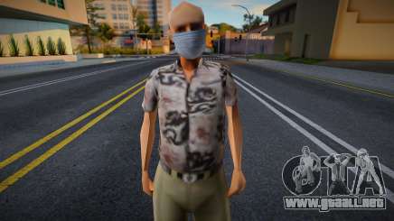 Swmori con una máscara protectora para GTA San Andreas