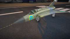 J35D Draken para GTA San Andreas