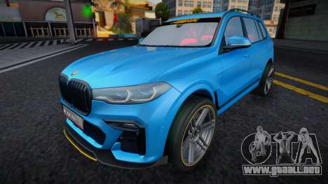 Bmw X7 G07 Manhart para GTA San Andreas