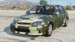 Honda Civic Sedan Laurel Green para GTA 5